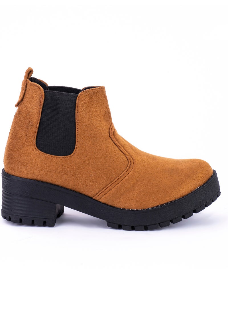 Run  - Boots For Women Suede-HAVAN - Image 1