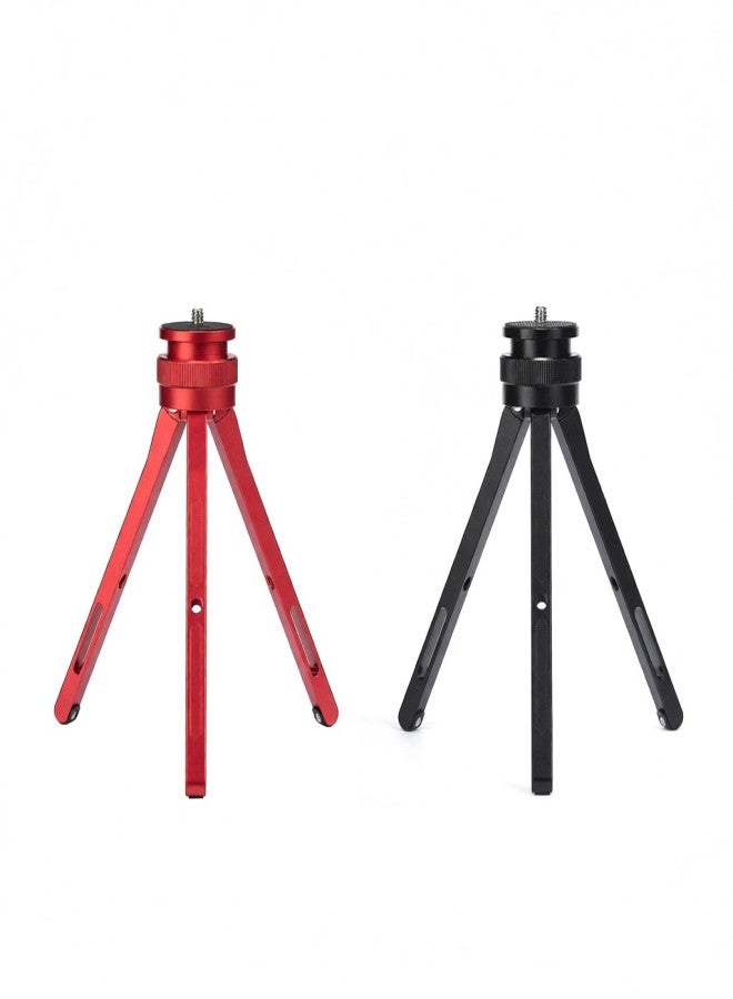 ADAI Aluminum Video Table Tripod Stepless Adjustable Height with Universal 1/4-inch Interface for DSLR SLR camera Phone mounting - Image 4