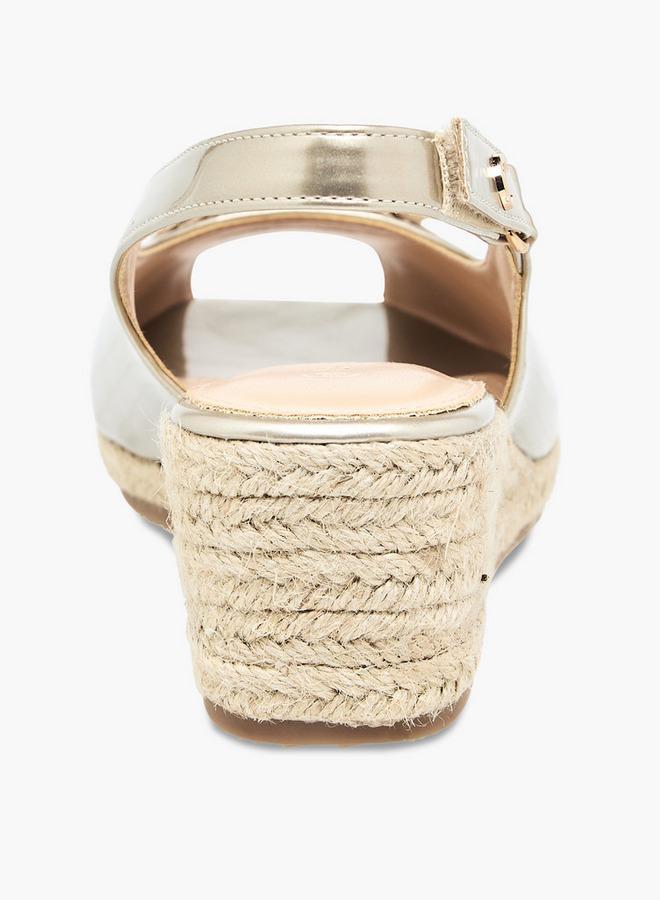 Le Confort Women Wedge Heel Peep Toe Sandals - Image 5