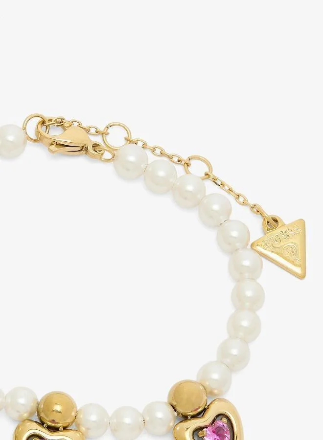 GUESS  Multi Hearts Chain Bracelet for Women | Best Price UAE