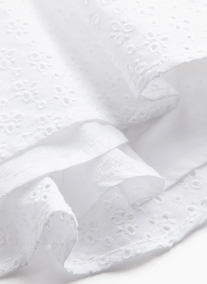 H&M Eyelet Mini Dress
