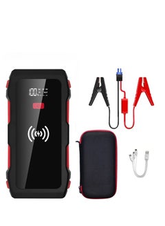 Power Bank 12,000 mAh, Wireless, With Flashlight, wireless Charging, Cables To Charge The Mobile Phone, And a Cable To Charge The Car