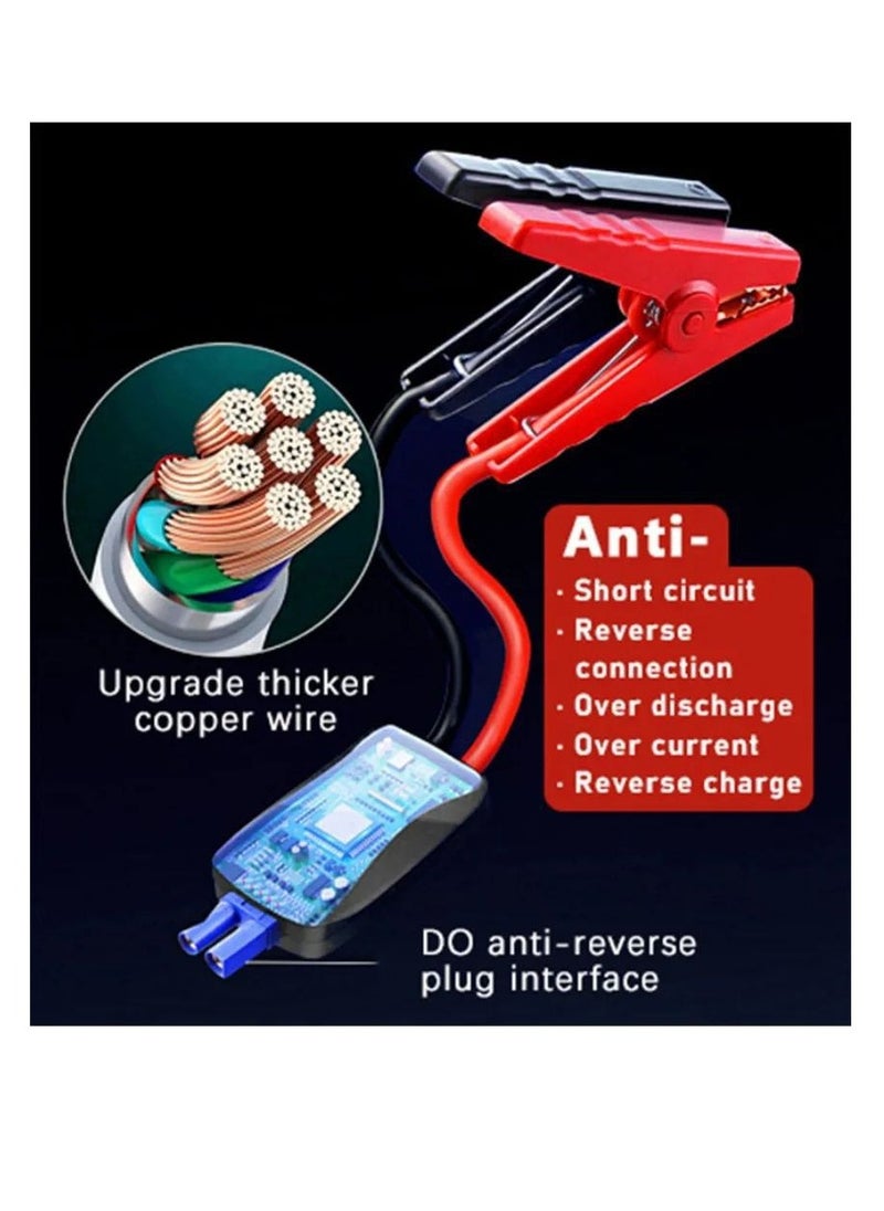 Generic - Power Bank 12,000 mAh, Wireless, With Flashlight, wireless Charging, Cables To Charge The Mobile Phone, And a Cable To Charge The Car - Image 1