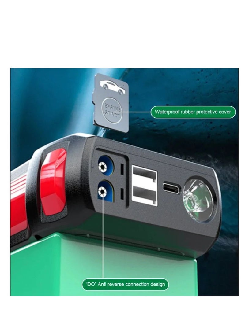 Generic - Power Bank 12,000 mAh, Wireless, With Flashlight, wireless Charging, Cables To Charge The Mobile Phone, And a Cable To Charge The Car - Image 1