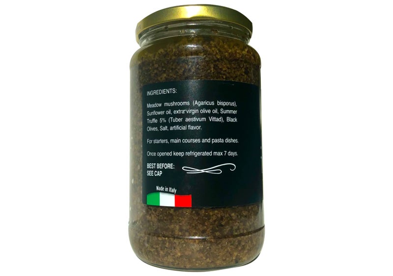 Sanniti Italian Premium Black Truffle Sauce Salsa Tartufata, 17.6 oz (500g) - Image 2