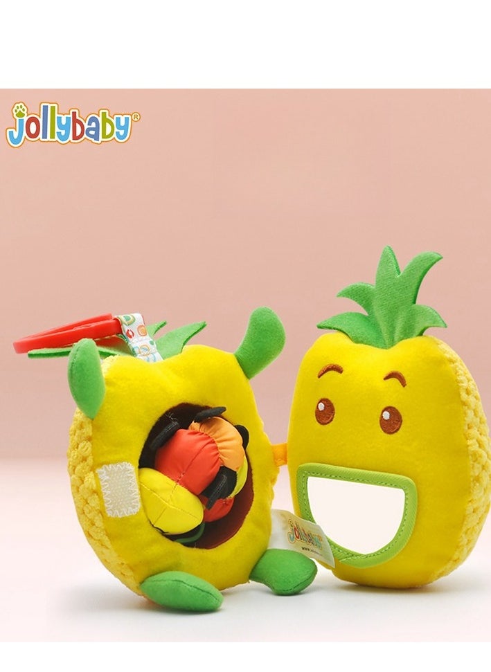 Jollybaby Caterpillar Eating Fruit Baby Cart Pendant - Baby Bed Pendant Puzzle Early Education Soothing Toy  - Image 1