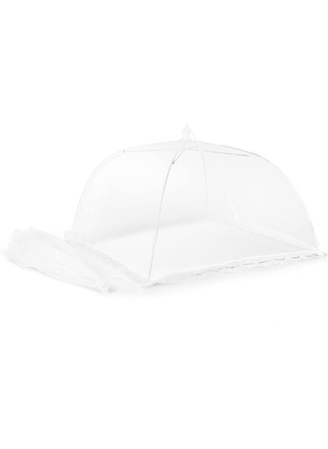 O Ozone Mesh Food Cover Tent [Large Size] Umbrella Food Cover [ Avoid flys and insects flying into your food ] [ Indoor and Outdoor Use ] [ Camping Utensil ]  - Image 1