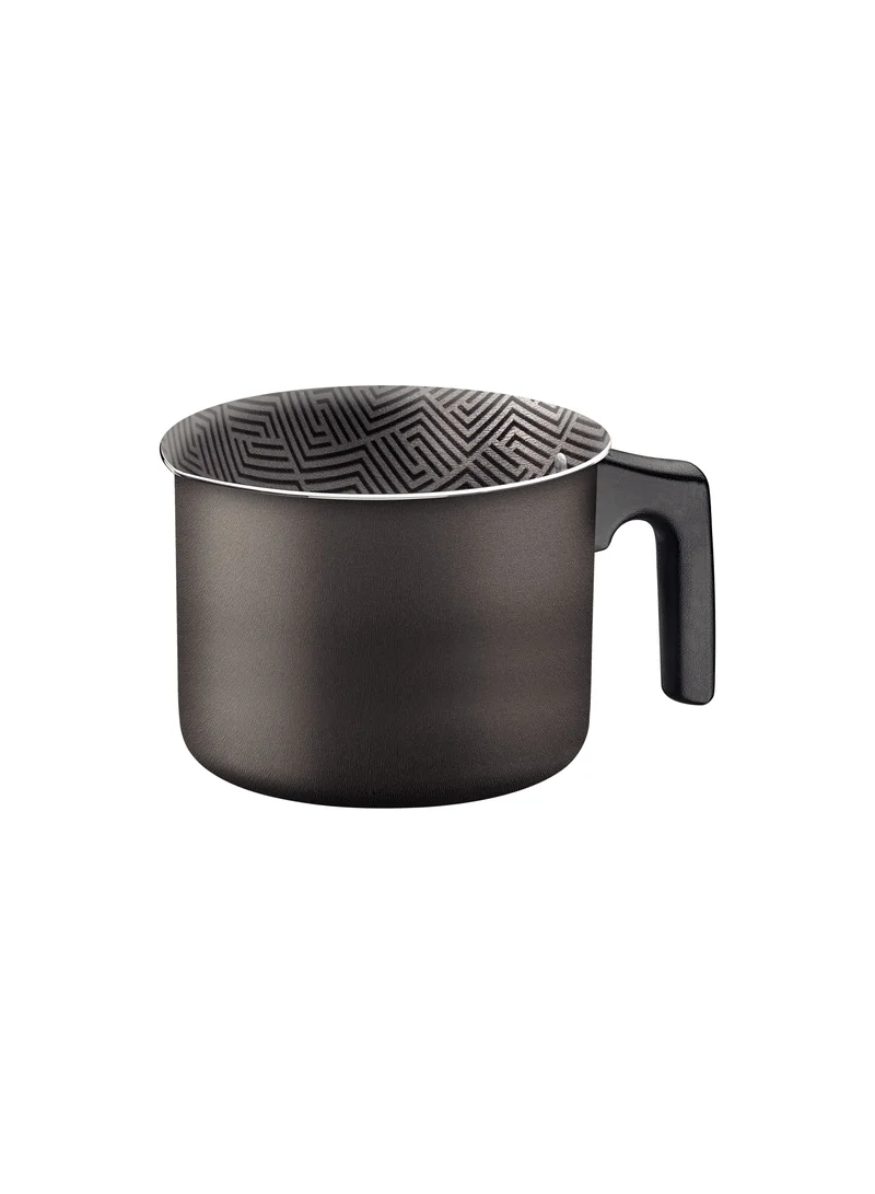 TRAMONTINA Tramontina Paris Texture 10cm 0.8L Graphite Aluminum Multipurpose Boiler with Interior and Exterior Starflon Max Lead PFOA Free Nonstick Coating