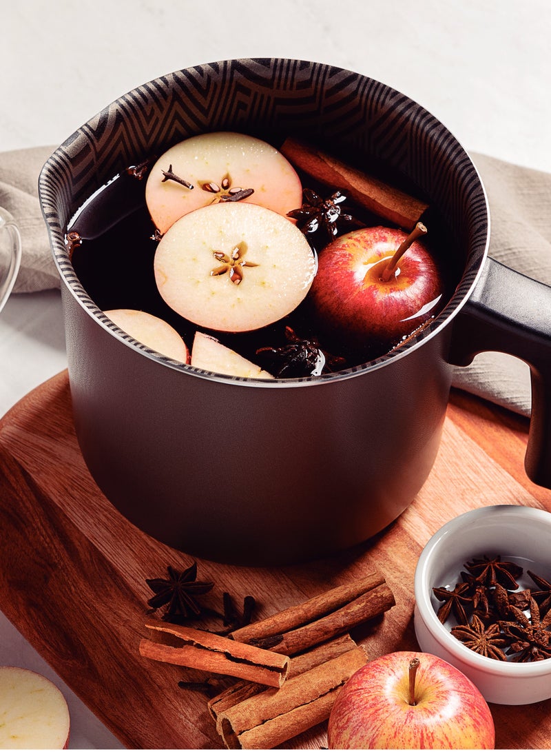 ترامونتينا باريس تيكستشر  سم . لتر غرافيت ألومنيوم غلاية متعددة الأغراض بطلاء داخلي وخارجي ستارفلون ماكس غير لاصق خالٍ من الرصاص وخالي من - Image 5