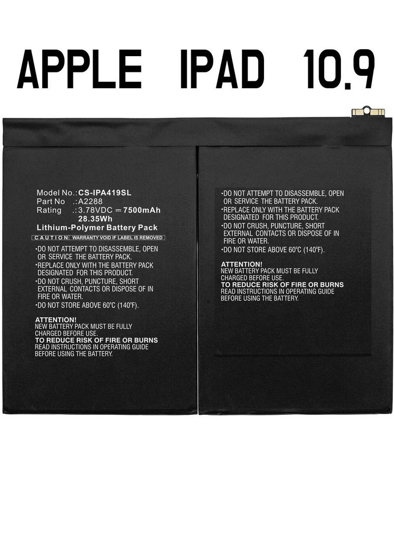 GENNEXT - High Quality Original Replacement Battery For Apple iPad 10.9 - Image 1