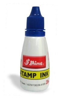 Shiny 28ml Stamp Ink Bottle Blue Ink 