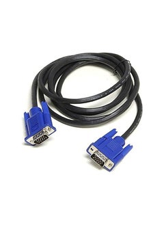 erorex VGA to VGA Video Cable 1.5m / 5ft for Computer PC Laptop to Monitor Screen Projector with VGA Plug Port  - Image 1