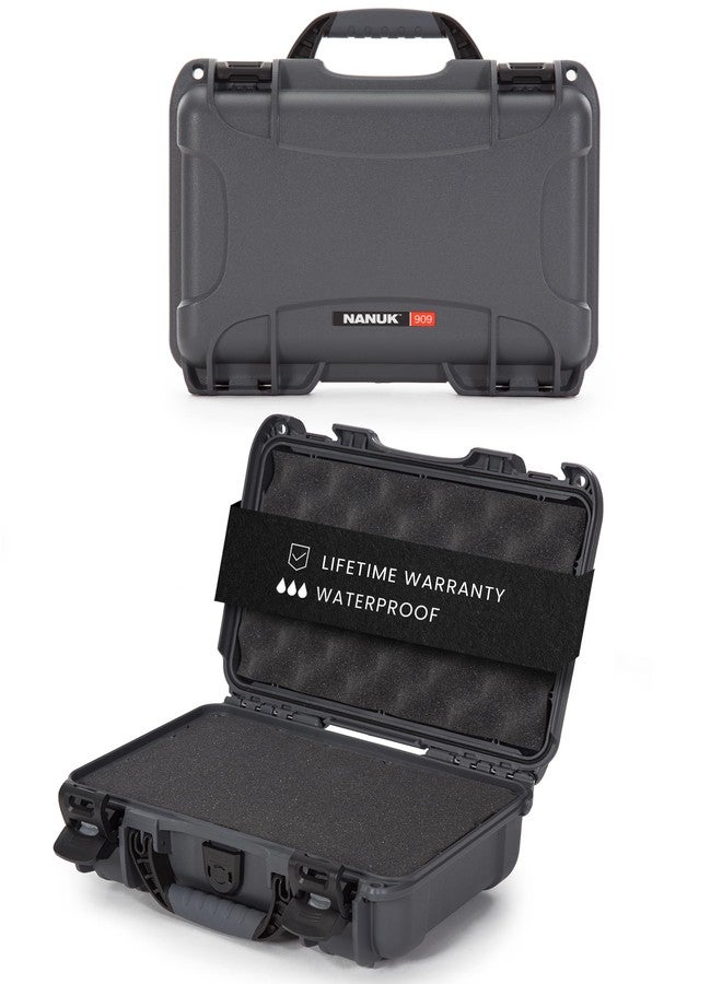 Nanuk 909 Case with Foam, Graphite - Image 1