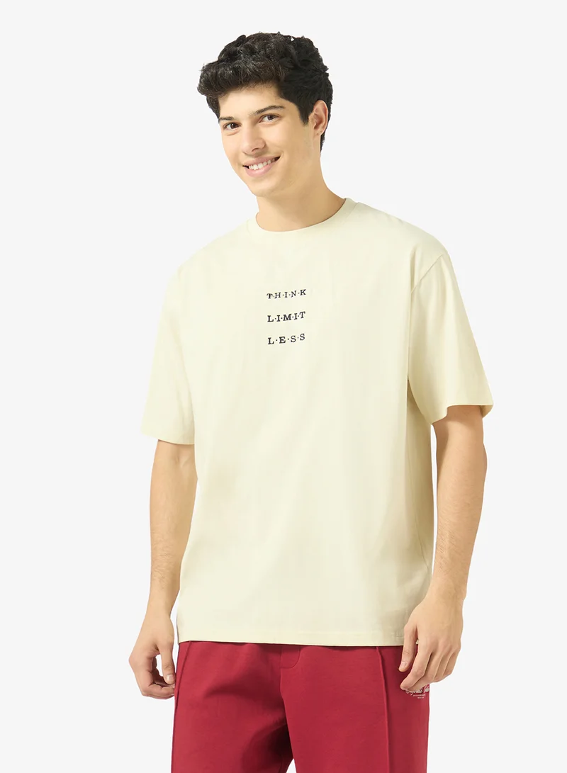 Ripples Mens Drop Shoulder T-shirt