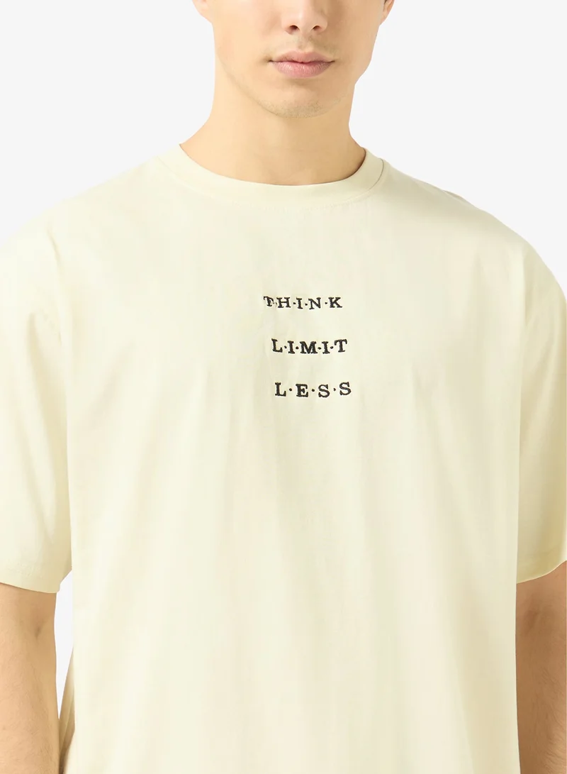 Ripples  Mens Drop Shoulder T-shirt for Men | Best Price UAE