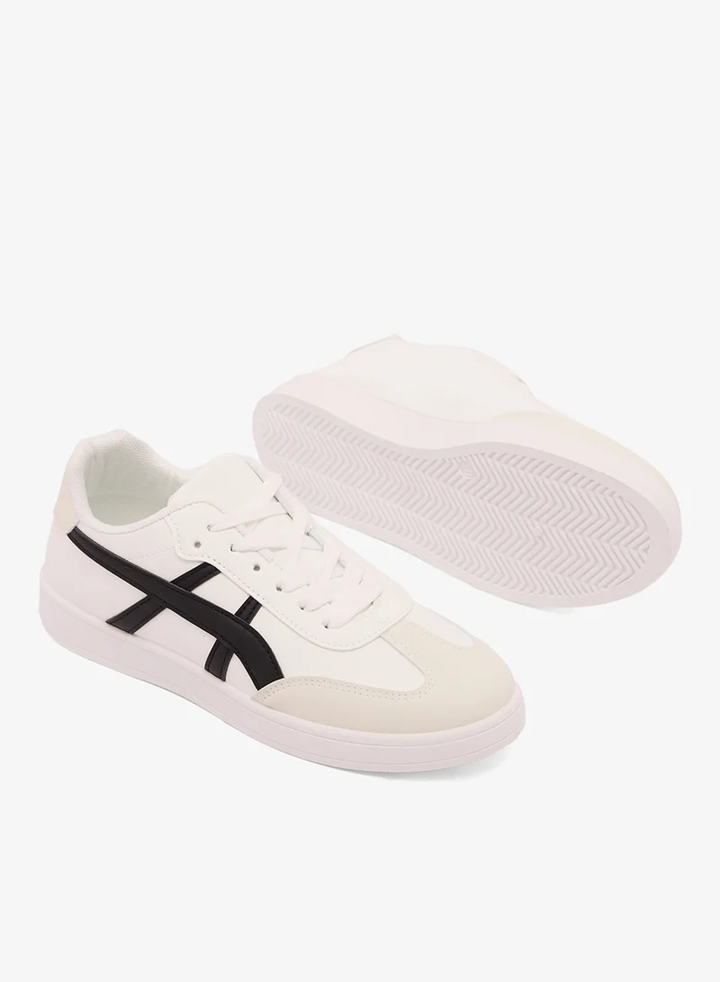 Andarina White Low Top Lifestyle Sneakers for Women | Best Price UAE