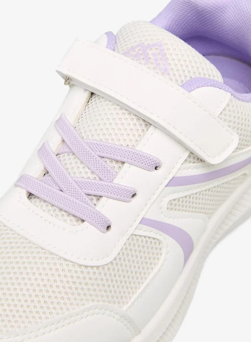 Oaklan by Shoexpress WHITE Girls Hook & Loop Sports Shoes for Women | Best Price UAE