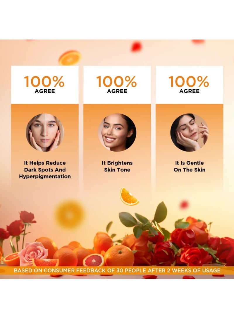 دابر غولاباري تونر تونر للوجه بزيت الورد وفيتامين ج مع النياسيناميد - 100 مل | تونر لبشرة مشرقة | يحسن لون البشرة غير المتجانس ويشد المسام | - Image 5