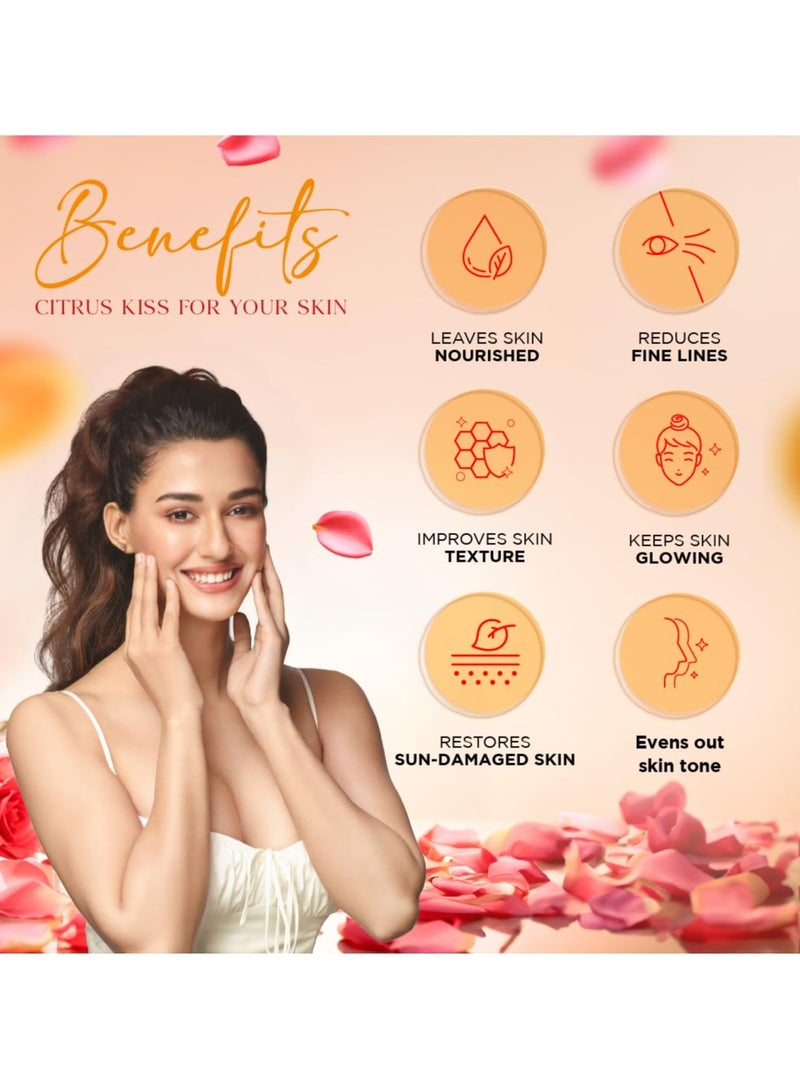 دابر غولاباري تونر تونر للوجه بزيت الورد وفيتامين ج مع النياسيناميد - 100 مل | تونر لبشرة مشرقة | يحسن لون البشرة غير المتجانس ويشد المسام | - Image 4