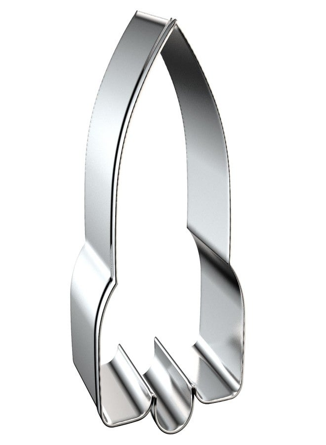 QAAQS Rocket Cookie Cutter Set Large - 5 Inch, 4 Inch, 3 Inch, 2 Inch - 4 Piece Space Cookie Cutters Shapes Molds - Stainless Steel - Image 4