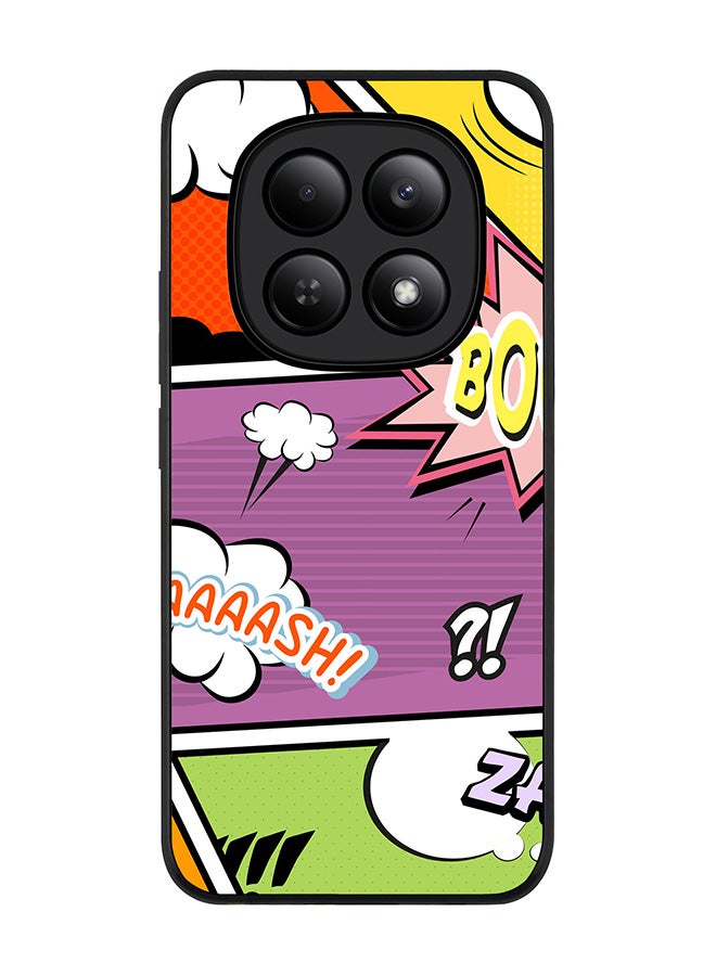 For Xiaomi Redmi Note 15 4G Case,Slim fit Camera Protection, Shockproof Thin Phone cover  - Comic Strip