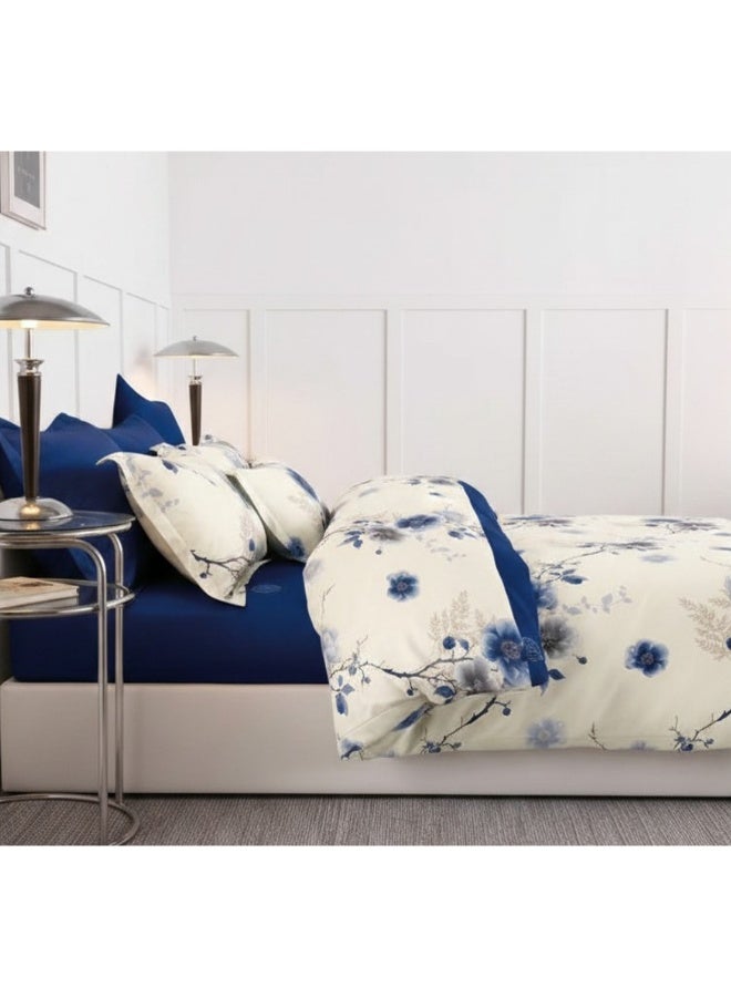 SMART HOME 4-Piece Single Bed Set with Luxurious Filling – Includes a Quilted Comforter, Fitted Sheet, 1 Pillowcase, and 1 Square Cushion Cover – Soft and Comfortable Single Bed Set for Sleeping – Suitable for Bedrooms and Hotels – All-Season Sleeping Set – Quilt Size: 230x170 cm – Made from High-Quality Microfiber - Image 3