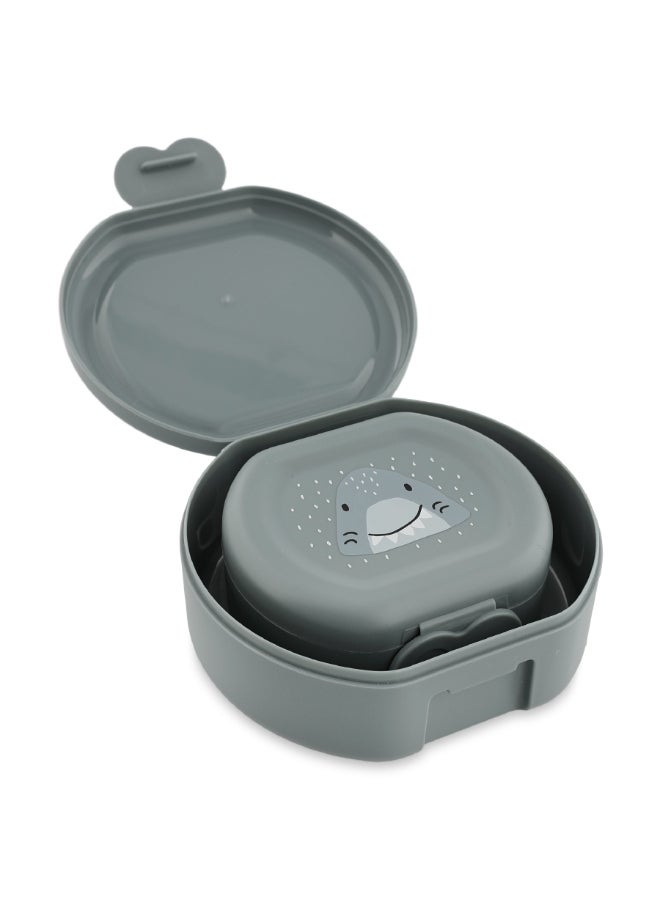 Trixie Snack Box With Clip - Set of 2 - Mr. Shark - Image 2