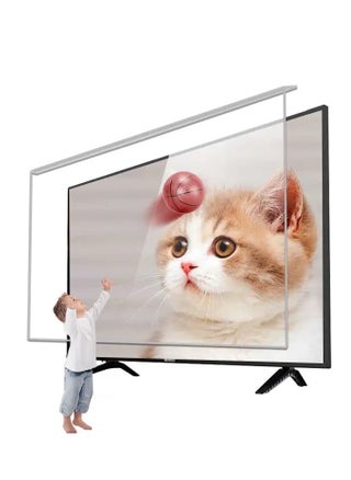 60-Inch TV Screen Protector | Anti-Shatter & Scratch Proof | Shockproof & Waterproof | Blue Light Blocking | 100% Clear | Easy Install/Remove | by Screen Pro - pzsku/ZCE2309DE17202C9DFFD3Z/45/1746569659/c9e30680-4226-4179-9724-dbf80ce78ac3