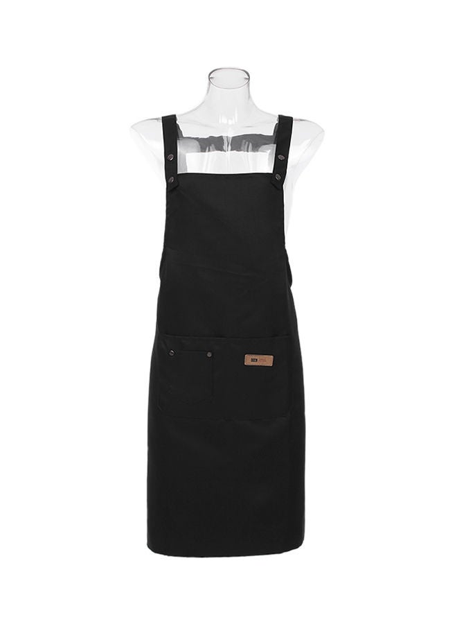NIBEMINENT Professional Hairdressing Apron Black 0.168kg - Image 2