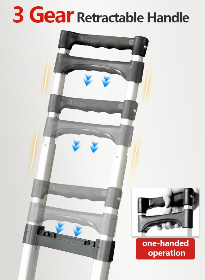 Stair Climbing Cart, Folding Hand Truck Dolly with Silent Wheels - 80KG Stair Cart Climber Heavy Duty Portable Dolly for Apartment Moving, Groceries, Travel, Home & Office - Image 2