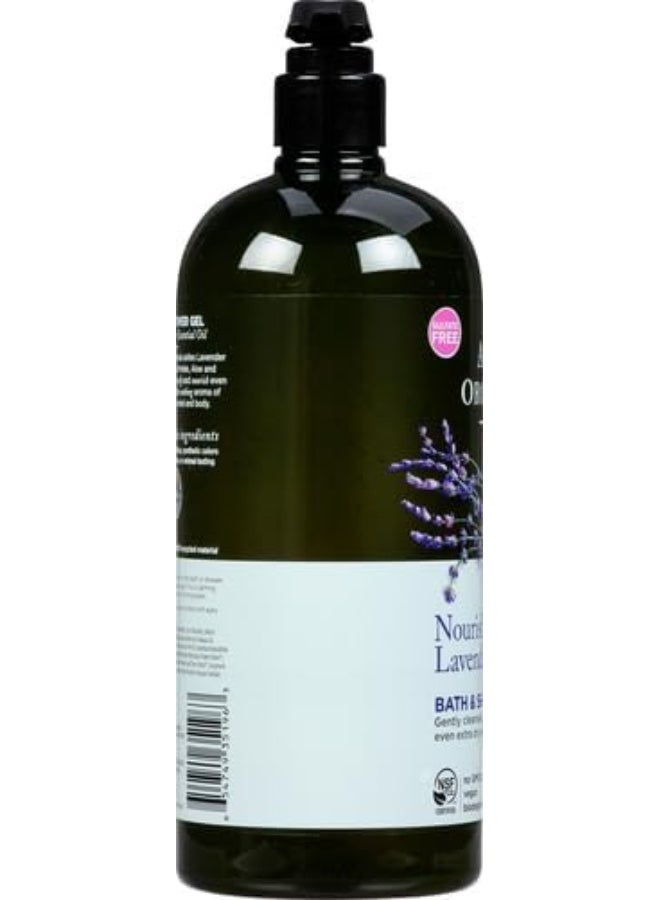 Avalon Organics Lavender Shower Gel 946ml - Image 3