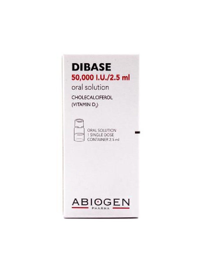 DIBASE VIT D3 50000 ORAL SOL 2.5 ML