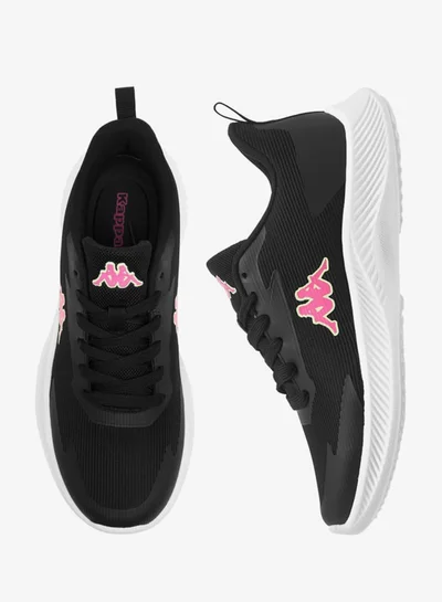 Kappa Women's Logo Detail Sneakers with Lace-Up Closure
