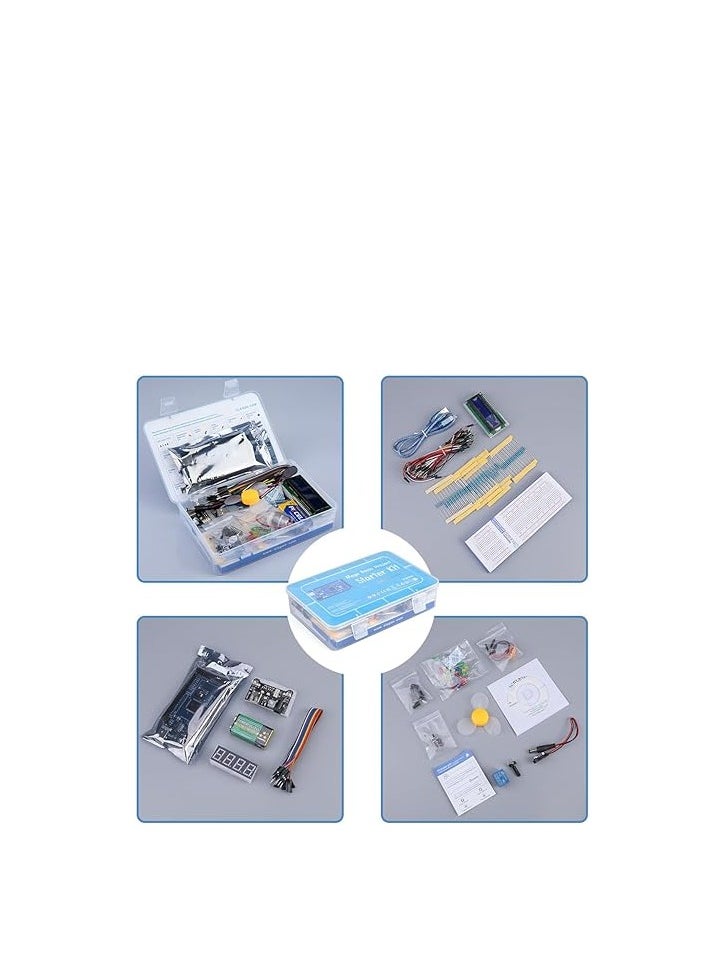 ELEGOO - ELEGOO Mega R3 2560 Project Starter Kit Compatible with Arduino IDE MEGA - Including 16 Tutorials CD - Image 1