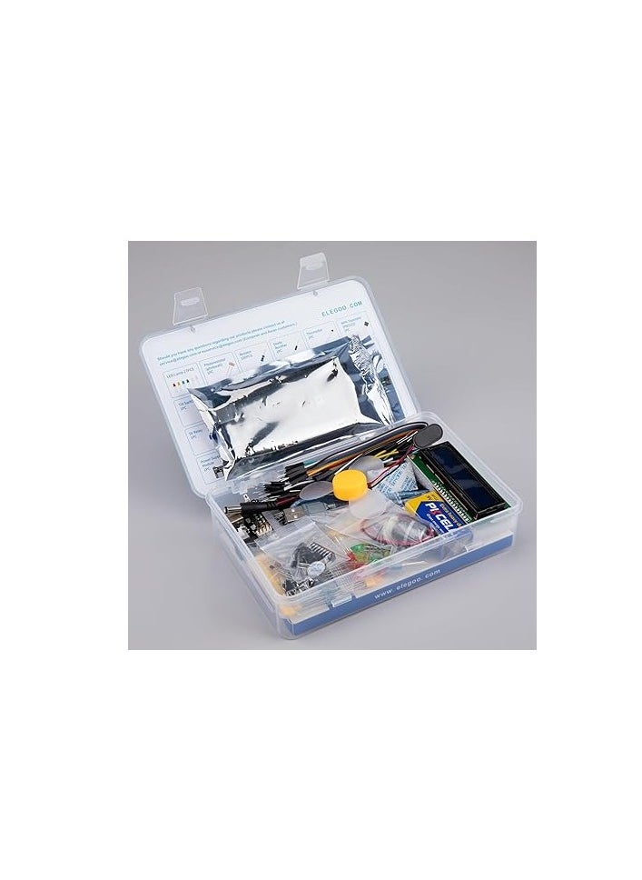 ELEGOO - ELEGOO Mega R3 2560 Project Starter Kit Compatible with Arduino IDE MEGA - Including 16 Tutorials CD - Image 1