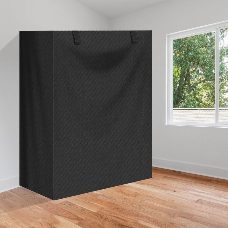 CATOTEL Storage Shelving Unit Cover,Waterproof Shelf Cart Cover Protective Outdoor Indoor Storage Rack Dust Cover with Zipper (60""Lx24""Wx72""H), Black, O0-C2NH-ZY28 - Image 2
