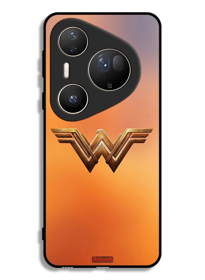 Tolwak Huawei Pura 80 Ultra Protective Case Cover Wonder Women Logo - Image 1