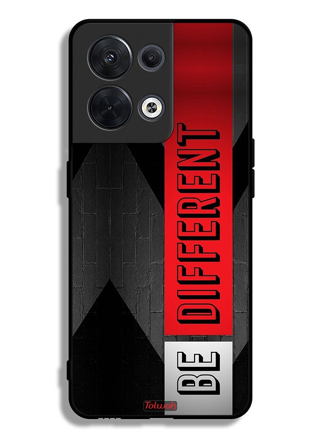 Tolwak Oppo Reno8 5G Protective Case Cover Be Different - Image 2