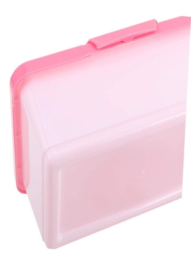 TOPPERFUN Baby Wipe Box Compact Wipes Container for Bathroom and Travel 7.6X4.9X2.8 Inch Small Wipes Storage Box Holds 80 Wet Wipes Keeps Moisture Fresh - Image 3