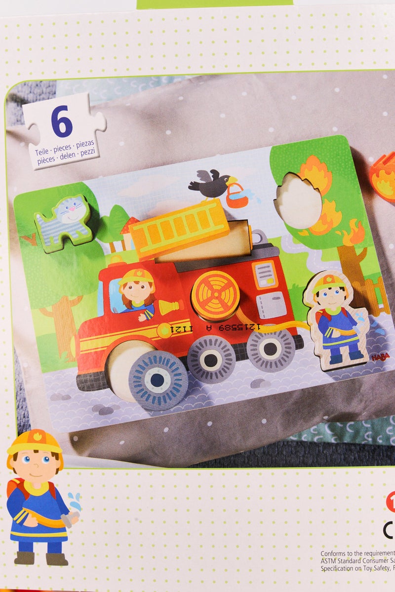 HABA Wooden Fire Engine Puzzle  - Image 3
