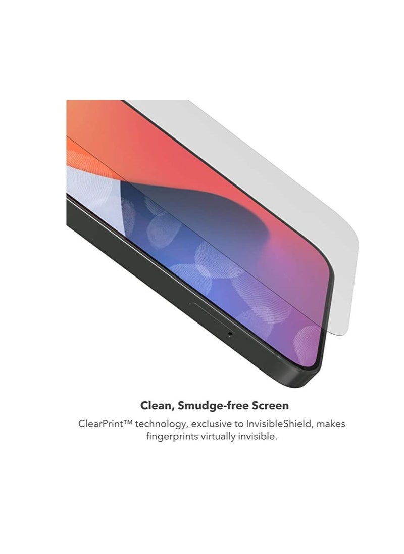 اينڤيسبل جراب زجاجي غير مرئي لهاتف iPhone 12 Pro MAX واقي شاشة من الزجاج المقوى سهل الاستخدام  - Image 5