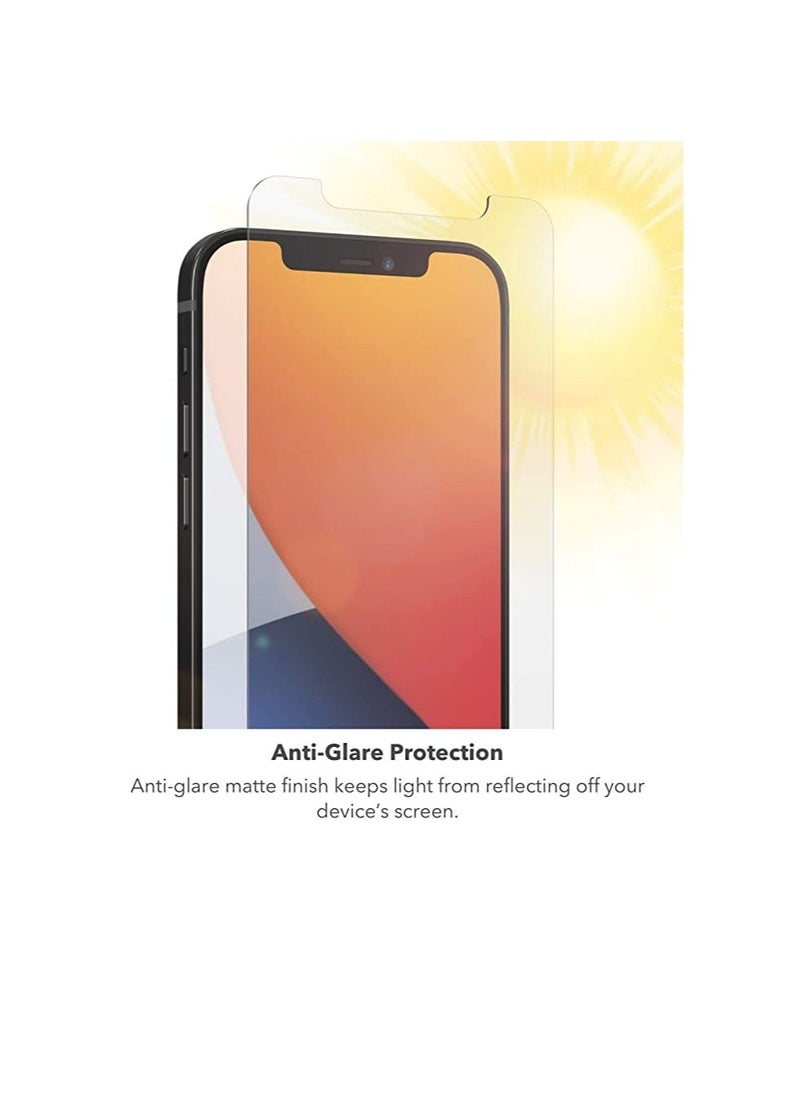 اينڤيسبل - جراب زجاجي غير مرئي لهاتف iPhone 12 Pro MAX واقي شاشة من الزجاج المقوى سهل الاستخدام - Image 1