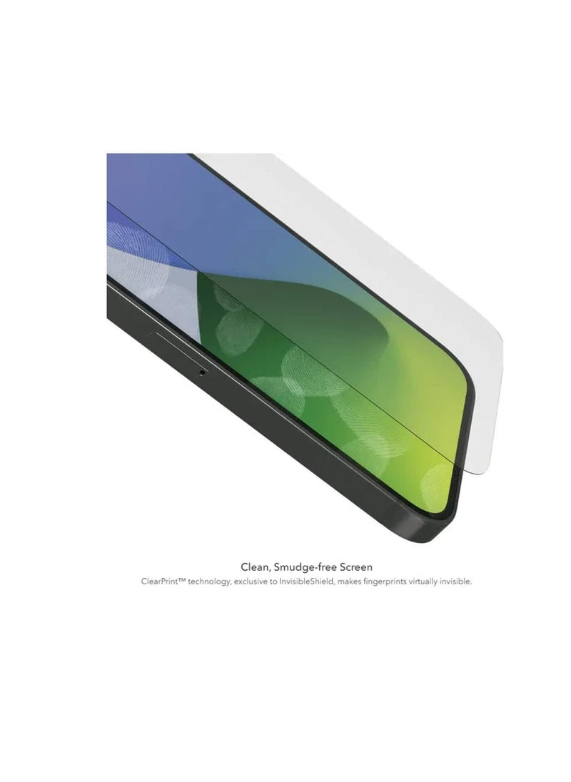 اينڤيسبل جراب زجاجي غير مرئي لهاتف iPhone 12 Pro MAX واقي شاشة من الزجاج المقوى سهل الاستخدام  - Image 3