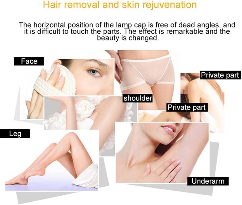 Kiyu IPL Hair Removal Handset Laser Hair Removal Machine for Permanent Painless Lazer Hair Removing Epilator men and women bikini armpit bikini pubic hair removals - Image 4