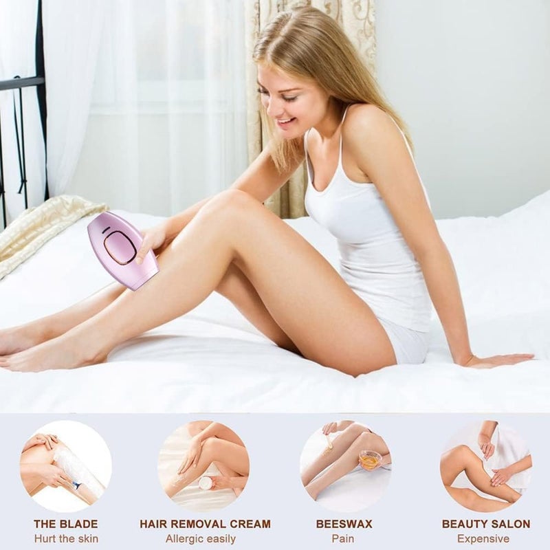 Kiyu IPL Hair Removal Handset Laser Hair Removal Machine for Permanent Painless Lazer Hair Removing Epilator men and women bikini armpit bikini pubic hair removals - Image 5