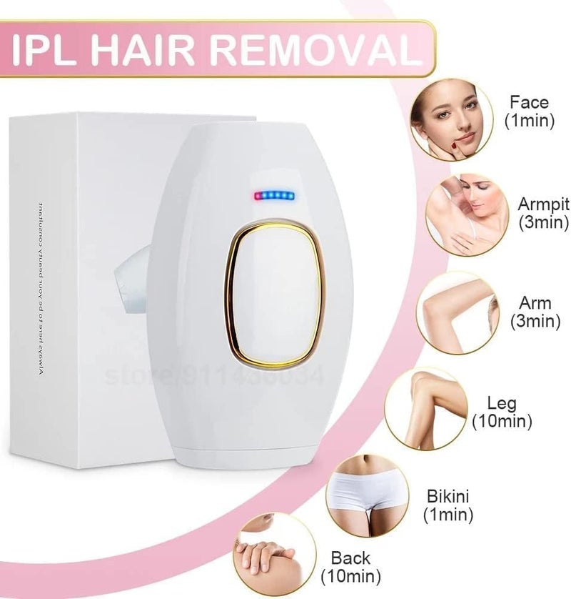 Kiyu IPL Hair Removal Handset Laser Hair Removal Machine for Permanent Painless Lazer Hair Removing Epilator men and women bikini armpit bikini pubic hair removals - Image 2