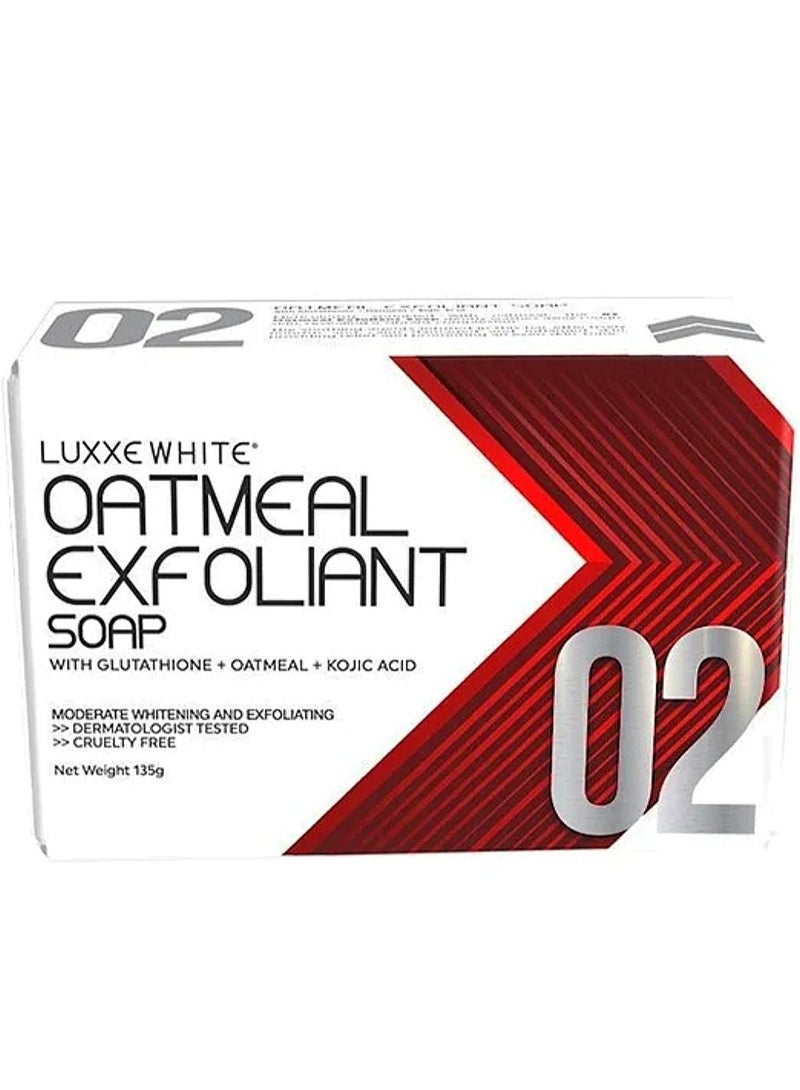 Luxxe White 02 Oatmeal Exfoliant Soap