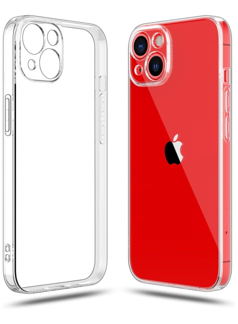 Bills iPhone 13 Shockproof Clear Case, Not Yellowing,10FT Military Drop Protection, Hard Clear Back Four Corner Airbags Drop Protection Phone Cover - Image 1