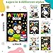 BWkoss Kindergarten Graduation Activity Books Preschool Graduation Theme Mini Games Coloring Booklet Set for Kids Bulk Mazes Word Search Games for School Ceremony Party Goodie Bags Stuffers Favors - Image 2