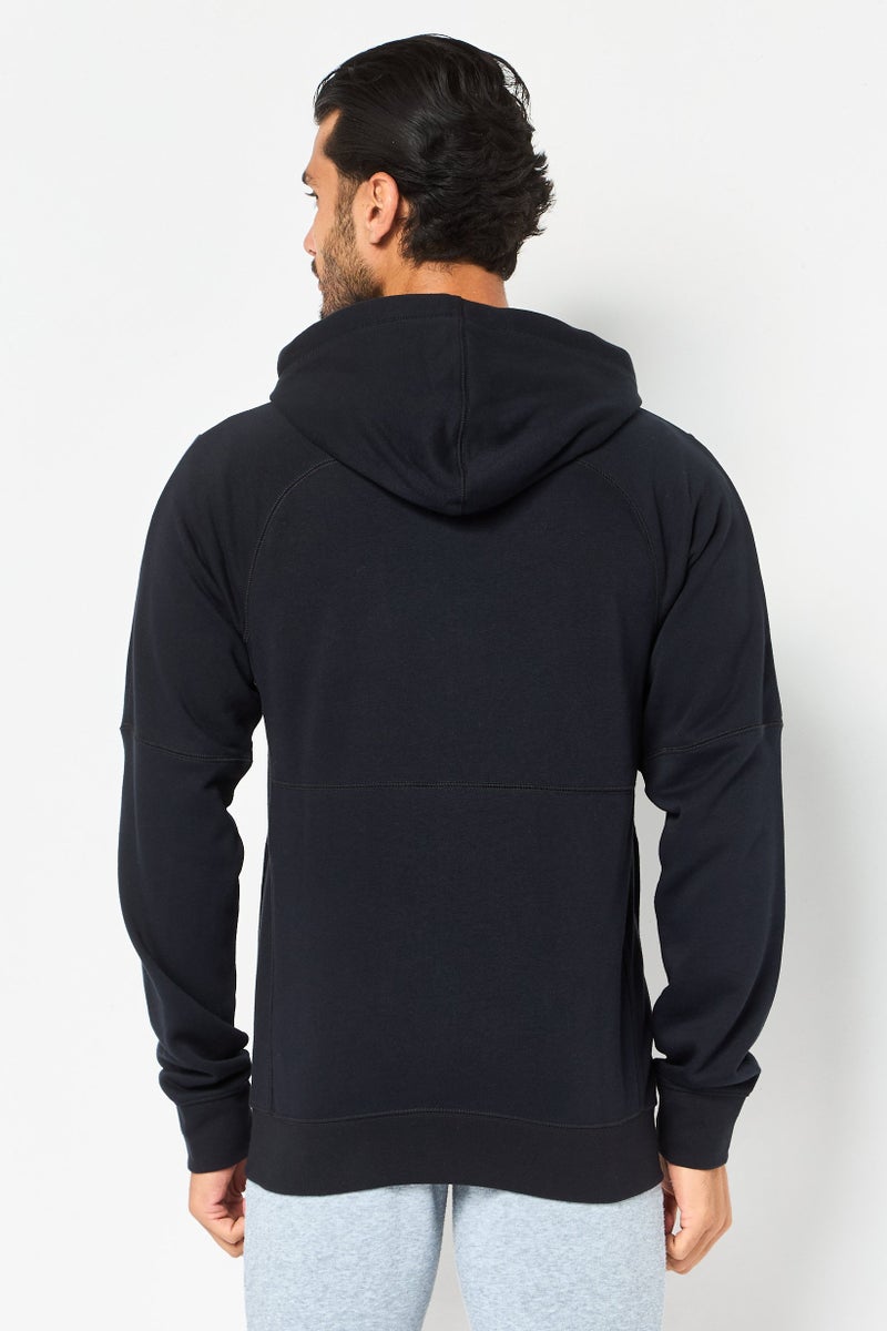 Nike Men Sportswear Fit Long Sleeve Soccer Hoodie, Black - Image 3